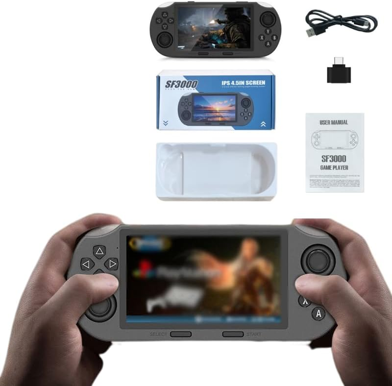 SF3000 IPS 4.5in Screen Handheld Console SF3000 IPS 4.5in Screen Handheld Console
